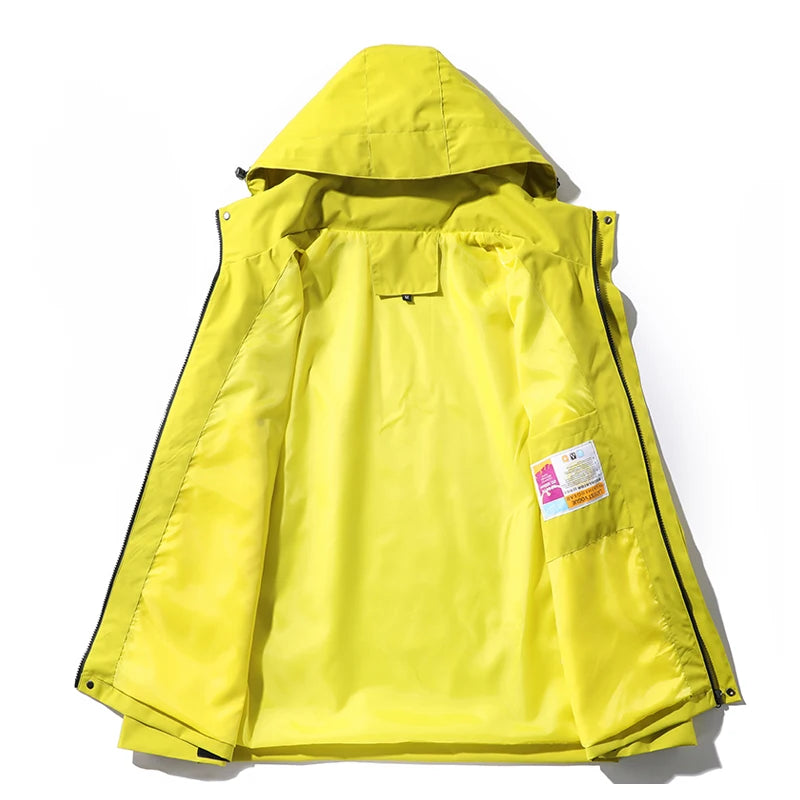 unisex waterproof jackets Climbing hiking camping!
