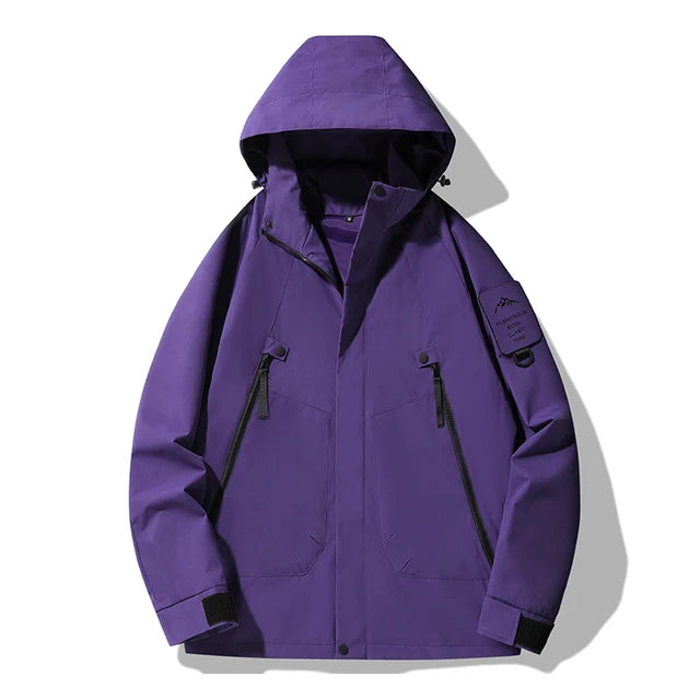 unisex waterproof jackets Climbing hiking camping!