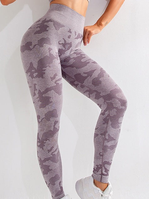 Camouflage 3-piece long sleeved bra pants sports Set!