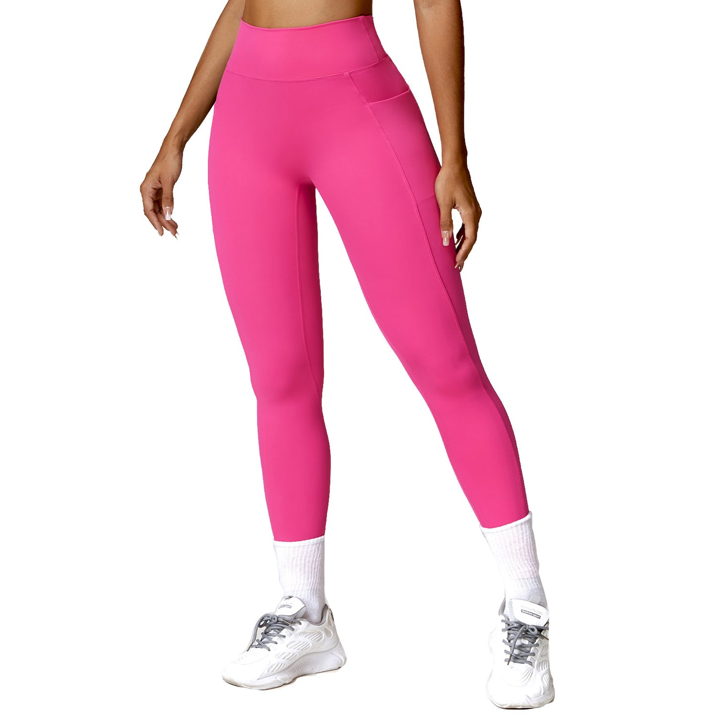 Quick drying tight yoga pants high waisted!