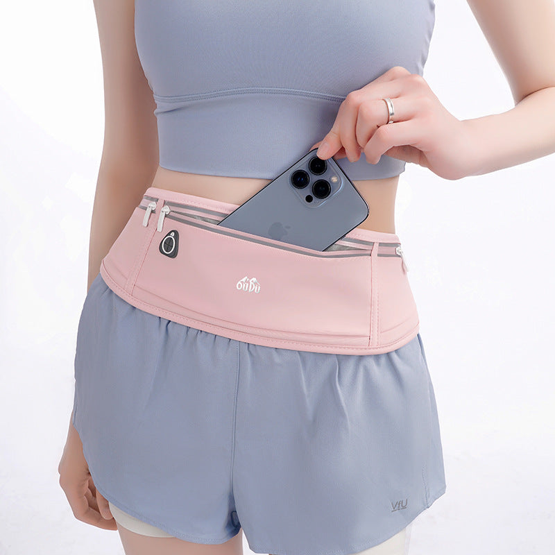 "Outdoor Sports Waist Pack, Unisex Running Fitness Elastic Waist Bag"