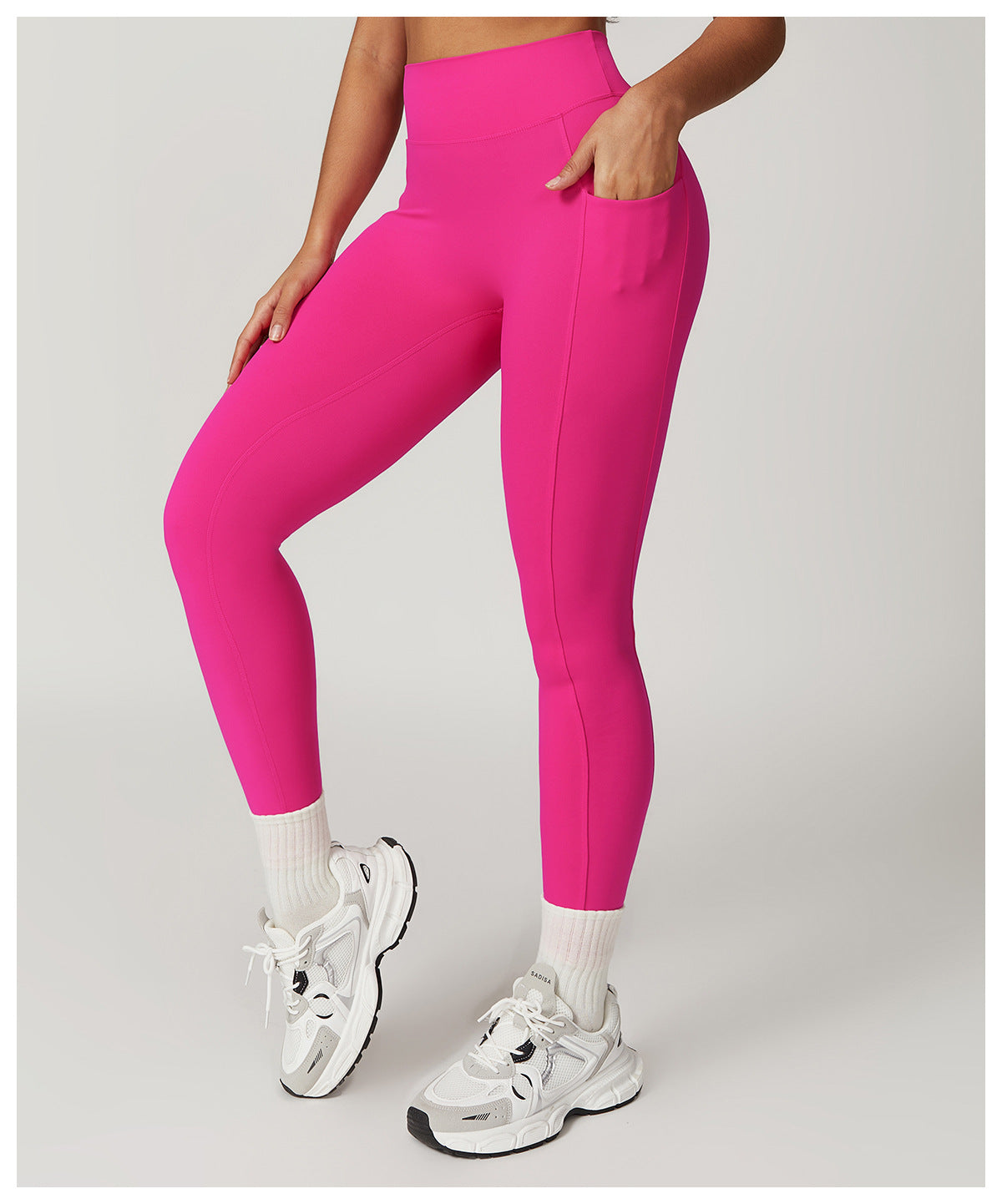 Quick drying tight yoga pants high waisted!