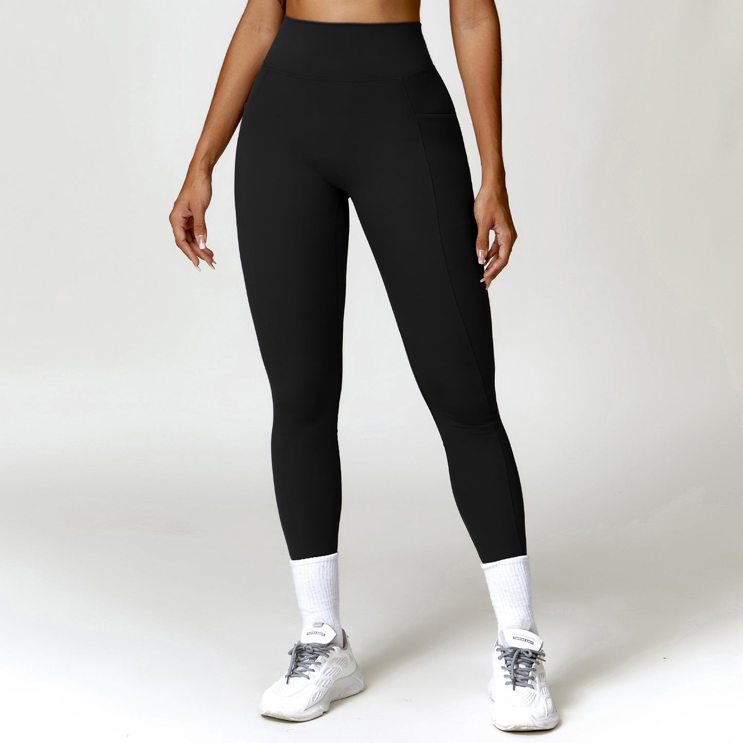 Quick drying tight yoga pants high waisted!