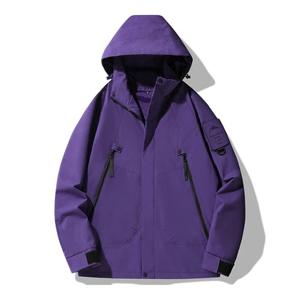 unisex waterproof jackets Climbing hiking camping!